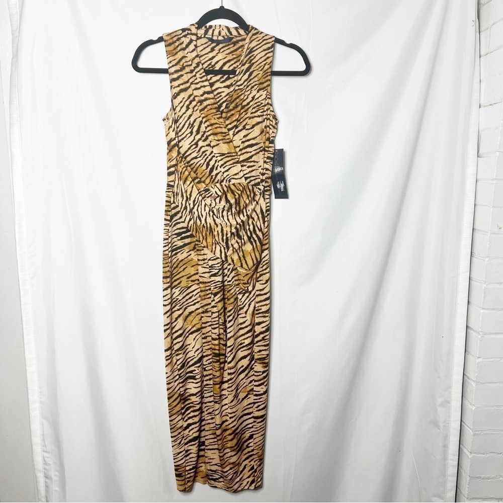 NEW with tags Rachel Roy Tiger Print Sleeveless Dress